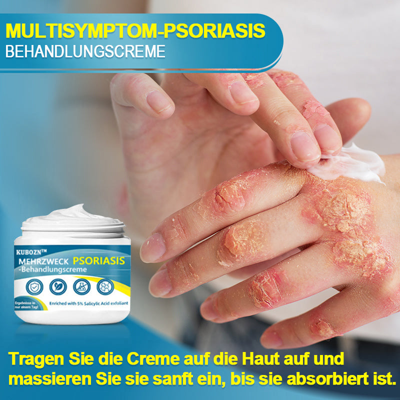 KUBOZN™ Fortschrittliche Multi-Symptom Psoriasis-Behandlungscreme 👨‍⚕️ Von Dermatologen empfohlen