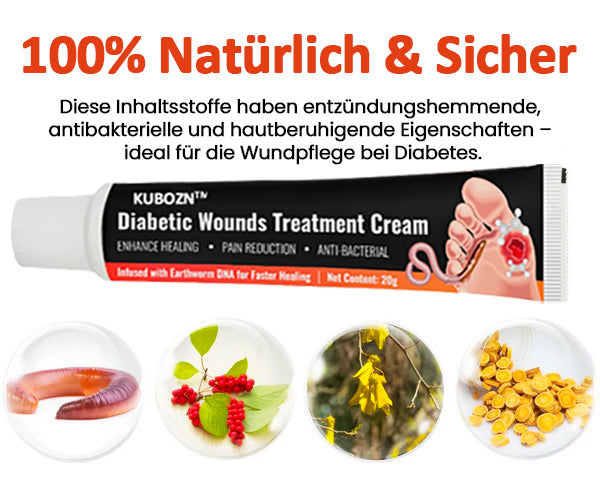 KUBOZN™ Creme für diabetische Wunden