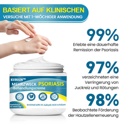 KUBOZN™ Fortschrittliche Multi-Symptom Psoriasis-Behandlungscreme 👨‍⚕️ Von Dermatologen empfohlen