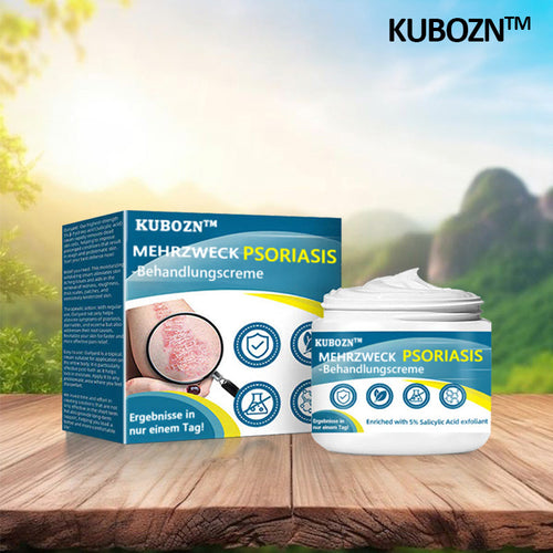 KUBOZN™ Fortschrittliche Multi-Symptom Psoriasis-Behandlungscreme 👨‍⚕️ Von Dermatologen empfohlen